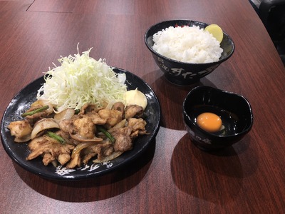 3.焼肉ライス