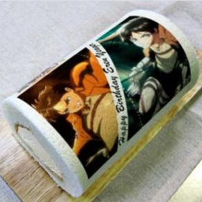 進撃の巨人 のケーキが登場 食べるのがモッタイナイ エレン イェーガーの誕生日ロールケーキ が色々とスゴい Nicheee ニッチー テレビリサーチ会社がお届けする情報サイト