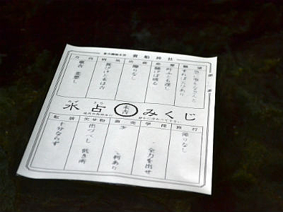 京都 ご神水で浮かび上がる おみくじ 体験 Nicheee ニッチー テレビリサーチ会社がお届けする情報サイト