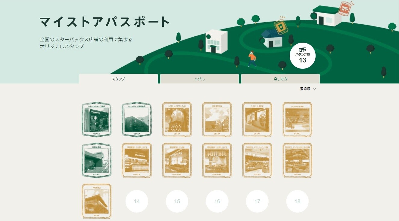 スタバ好きがハマっている マイストアパスポート で スタンプ 集めの楽しみ方 Nicheee ニッチー テレビリサーチ会社がお届けする情報サイト