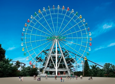新観覧車が44年ぶりに誕生2024年秋オープン(予定)写真