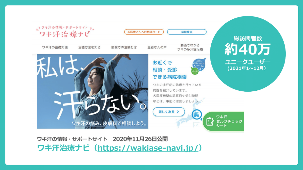 体質だから仕方ない であきらめない 腋窩多汗症 の最新治療法とは Nicheee ニッチー テレビリサーチ会社がお届けする情報サイト