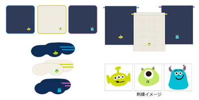 4_「T FUN LITTLE DCOL」シリーズ_刺繍イメージ