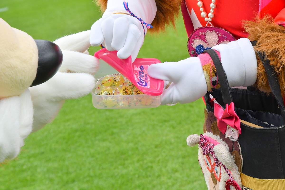 Jリーグのマスコット界きっての 母子 由緒正しき家柄の息子と大阪のおばちゃんキャラ Nicheee ニッチー テレビリサーチ会社がお届けする情報サイト