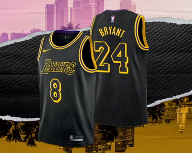 LAKERS EDITION JERSEY BLACK MAMBA1