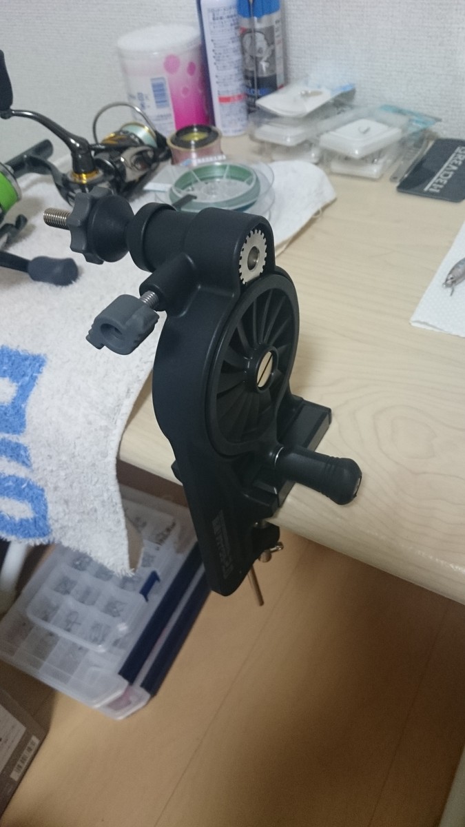 ライン巻き替え時のテンションについて Cafe Amberjack