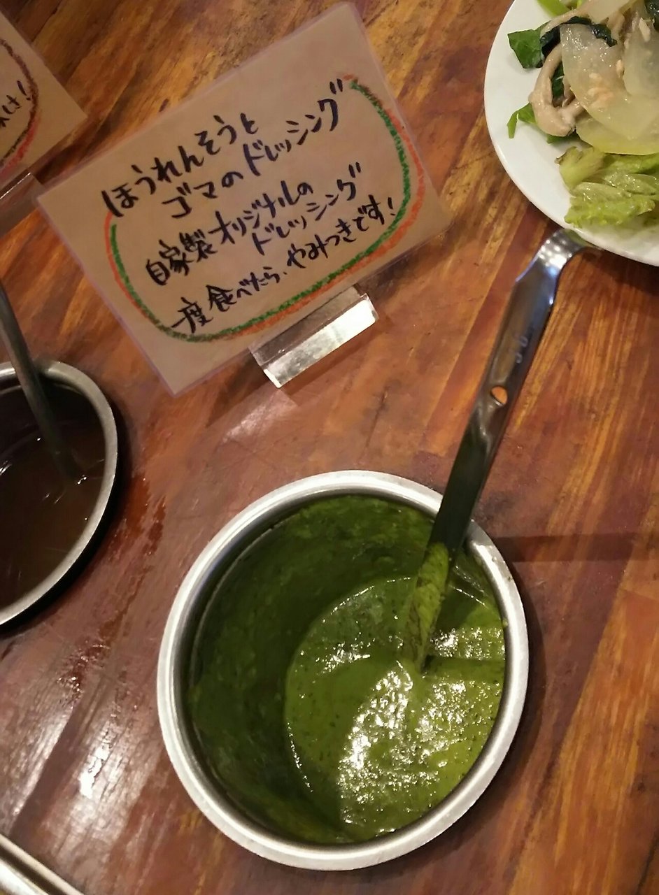 【茨城県】【下妻市】「芽キャベツ砂沼公園通店」サラダバーの、ほうれん草ゴマドレッシングが美味しいパスタ屋さんです 大食いグルメなランチ