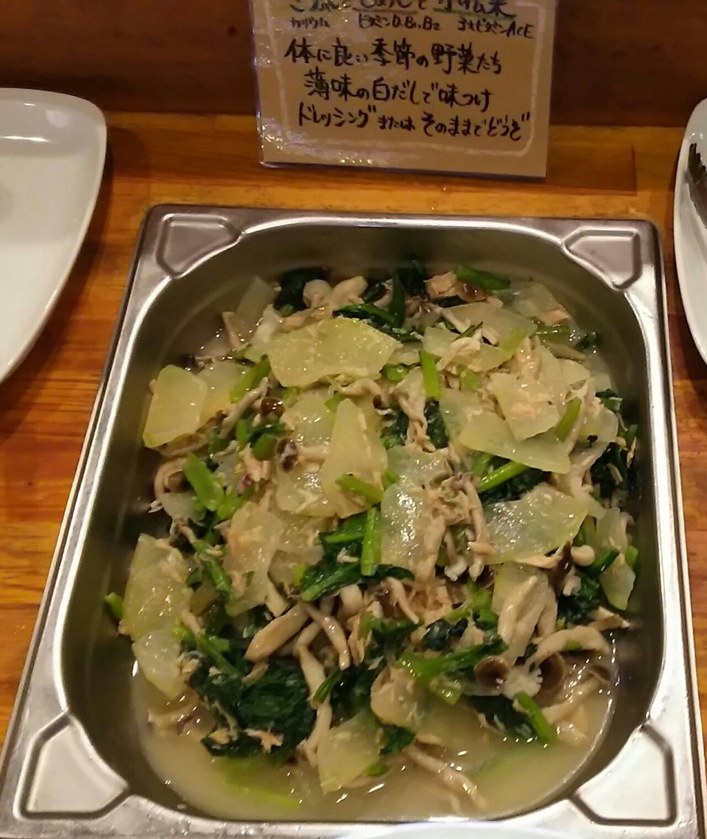 【茨城県】【下妻市】「芽キャベツ砂沼公園通店」サラダバーの、ほうれん草ゴマドレッシングが美味しいパスタ屋さんです 大食いグルメなランチ