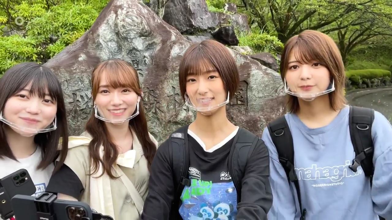 井上梨名×幸阪茉里乃×関有美子×守屋麗奈 SAKURA MEGURI