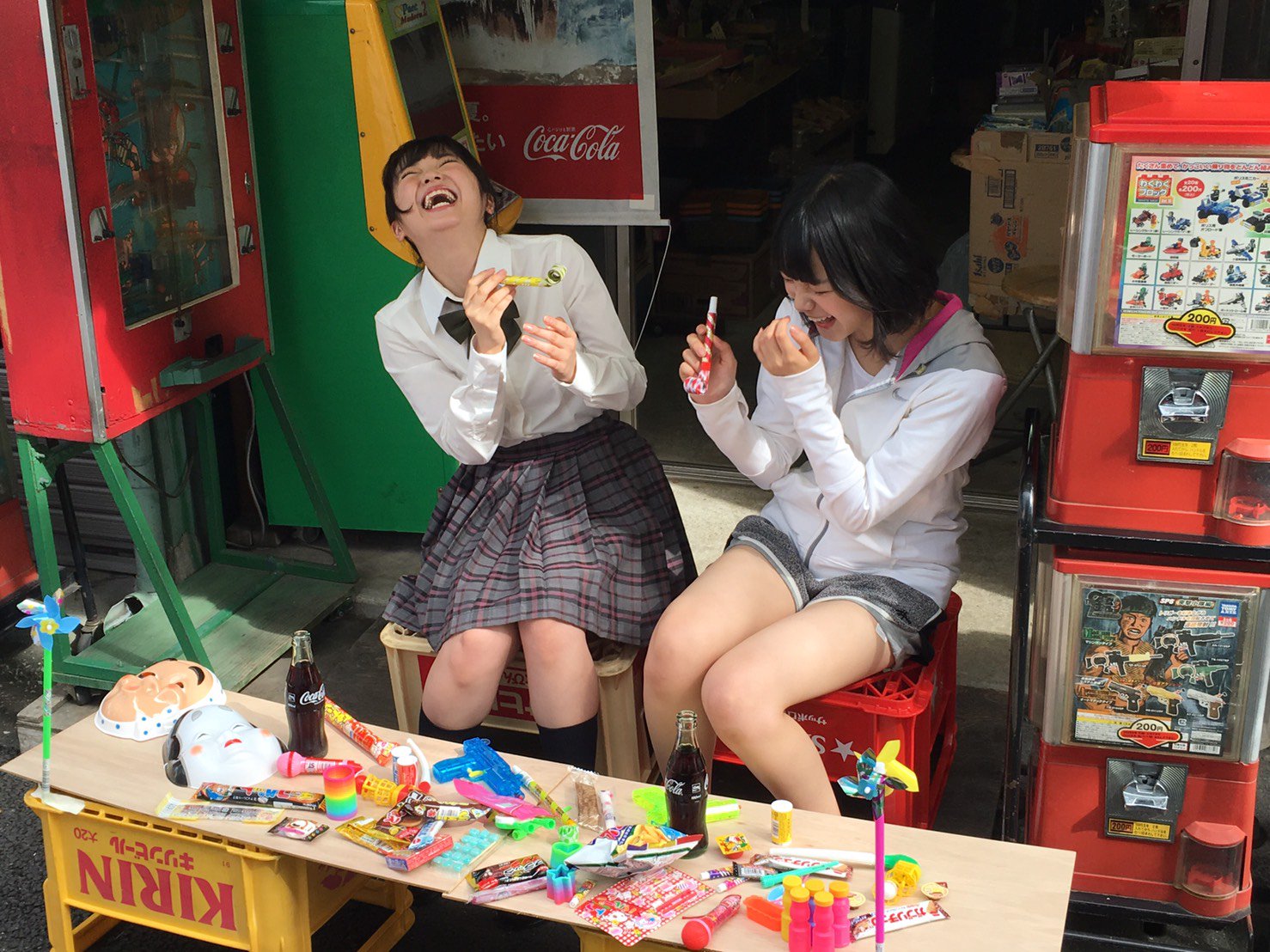 欅坂46 平手友梨奈、今泉佑唯 BUBKA 2016年12月号写真撮影場所