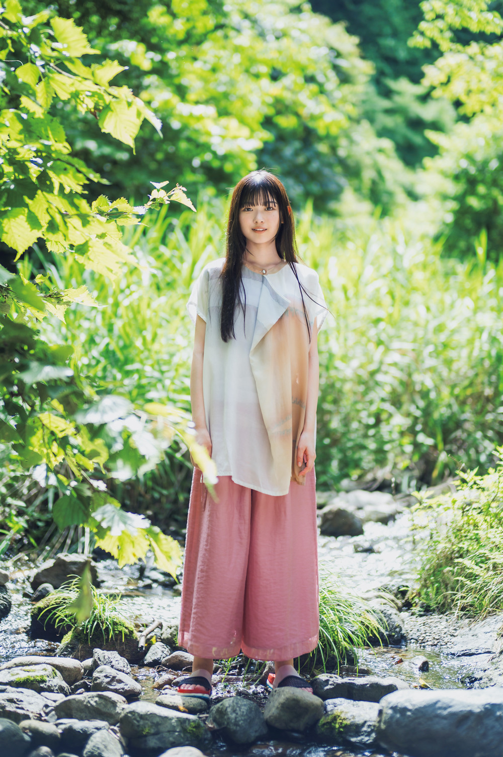 山川宇衣 櫻坂46 サイン入り写真 2025年