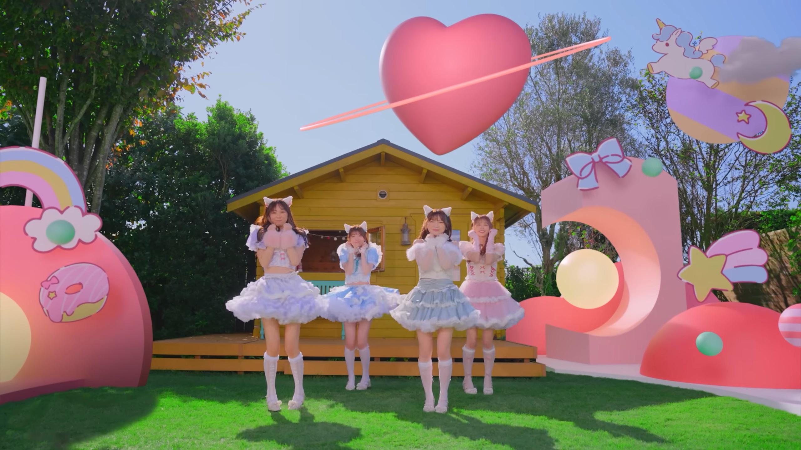 わーすた「えいきゅーむちゅーでこうしんちゅっ!♡」PV撮影場所 : fumi 