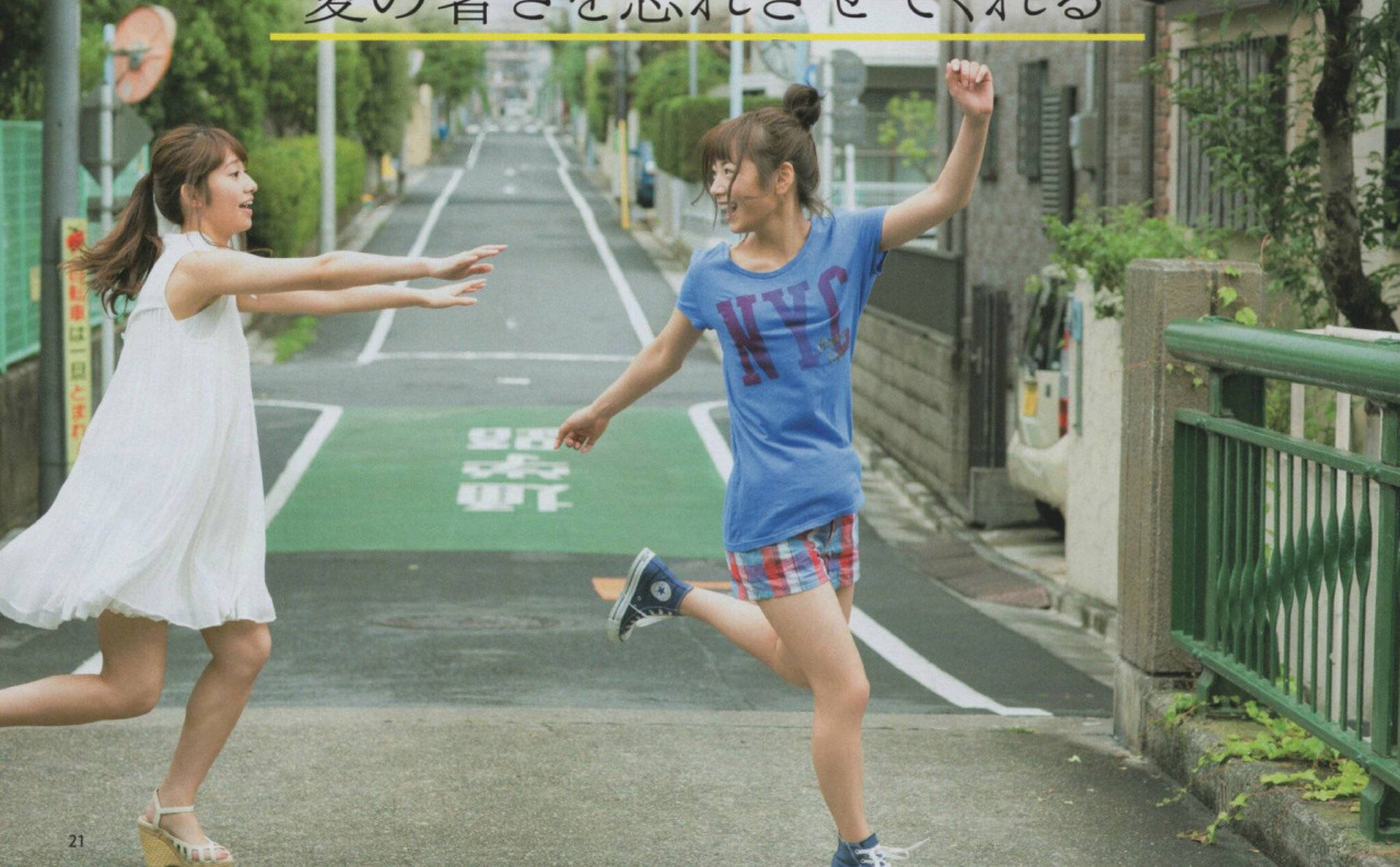 乃木坂46 桜井玲香、北野日奈子 BOMB 2016年8月号写真撮影場所