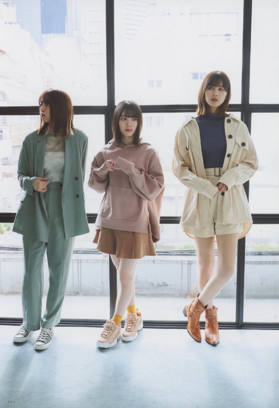 櫻坂46 小林由依、森田ひかる、渡邉理佐 アップトゥボーイ 2021年1月号