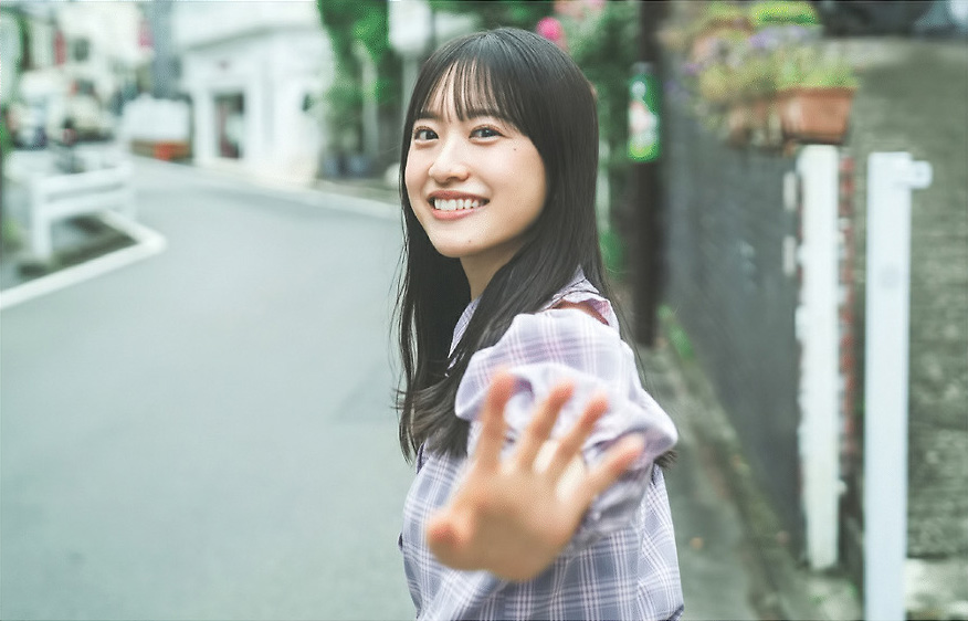 櫻坂46 村井優 月刊エンタメ2024年8月号写真撮影場所 : fumi