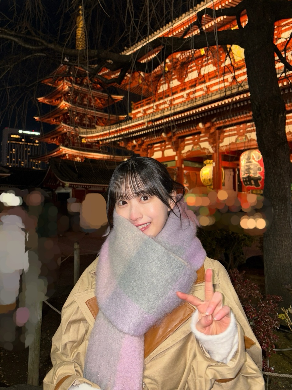 2025.01.15 櫻坂46 村井優 年始め blog写真撮影場所 : fumi Diary 2号