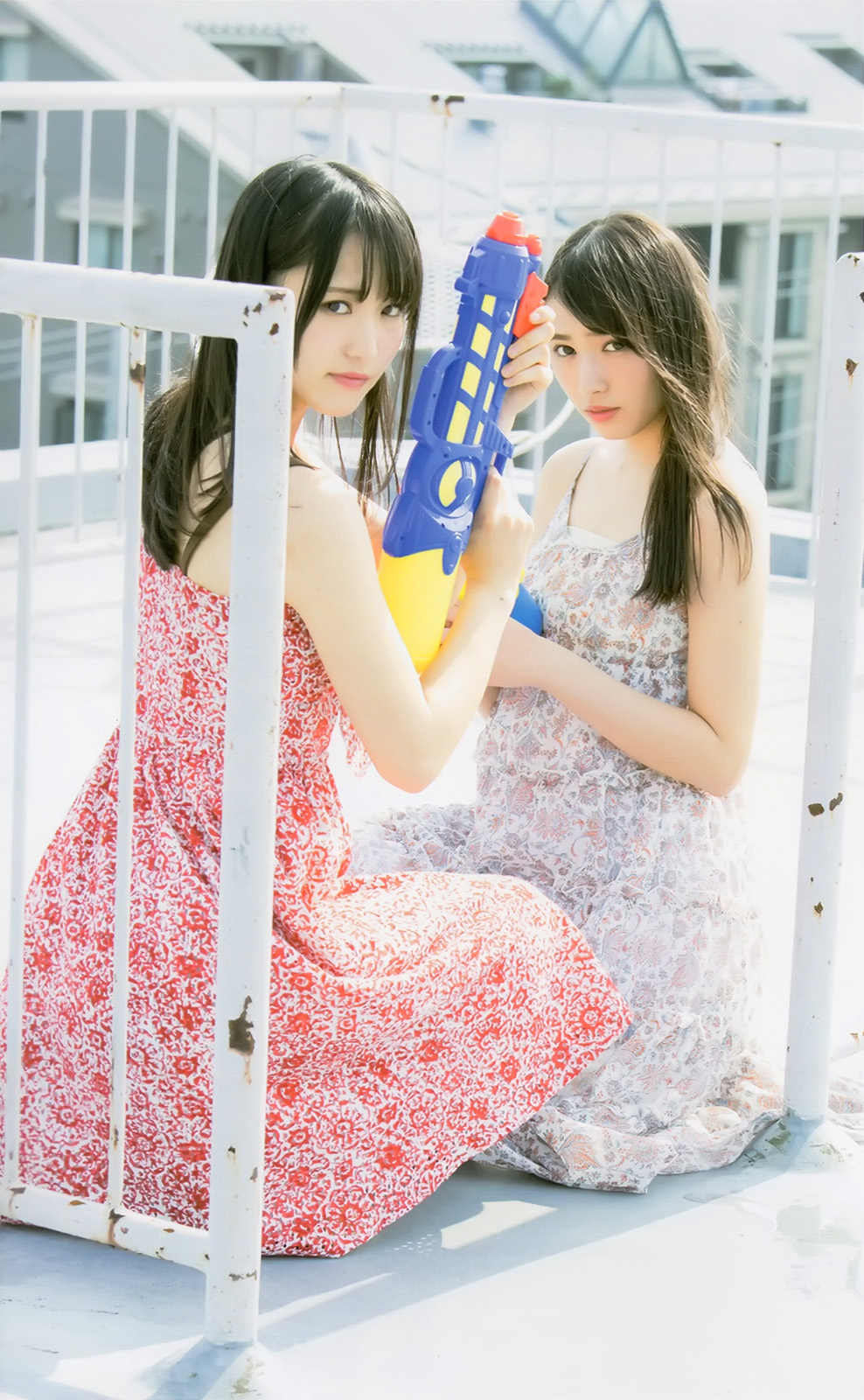 EX大衆付録非売クリアファイル 欅坂46 渡辺梨加 ＆ 菅井友香 未