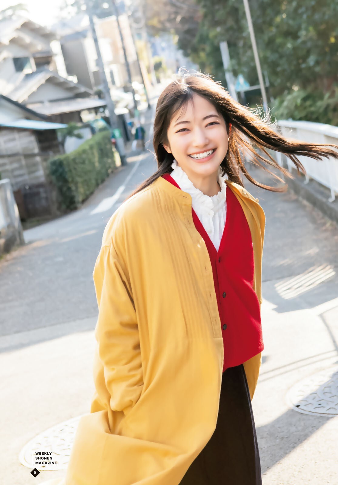 櫻坂46 大園玲 週刊少年マガジン 2023 No.7 写真撮影場所 : fumi