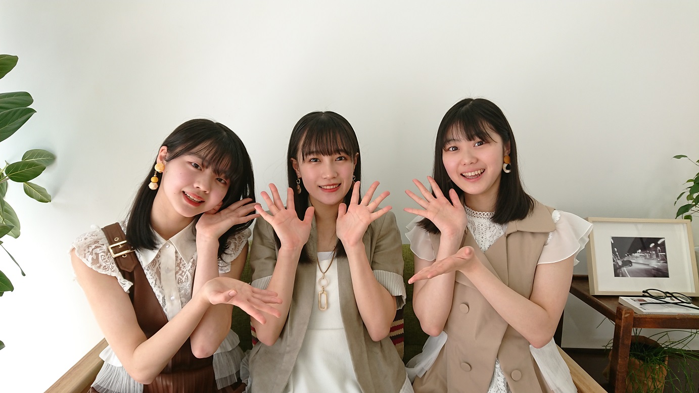 つばきファクトリー 河西結心、八木栞、福田真琳 Top Yell NEO 2022