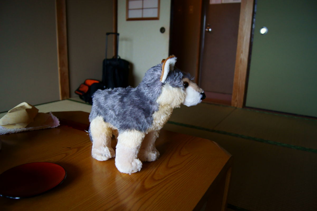 三峯神社の興雲閣に宿泊 こまちの通り道 オオカミ像を求めて