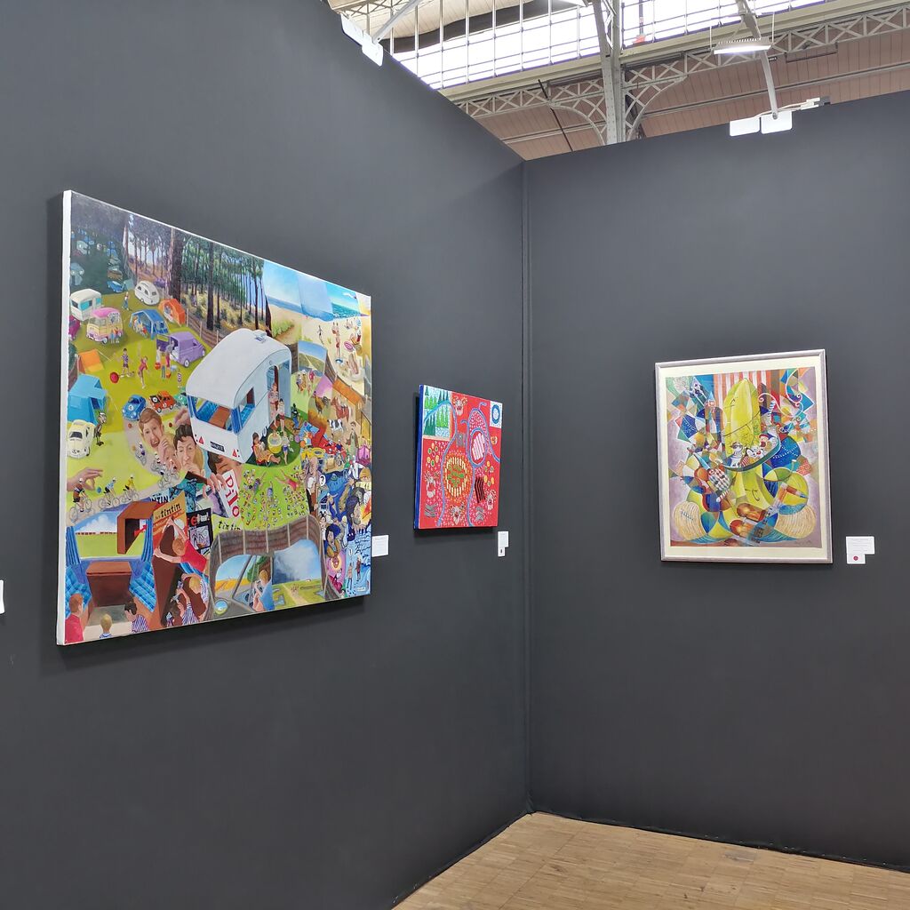 2022年サロンドートンヌ展の模様 : 大橋ふみのり