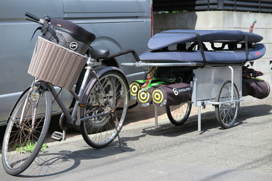自転車牽引ウインドリヤカー Fumioのblog