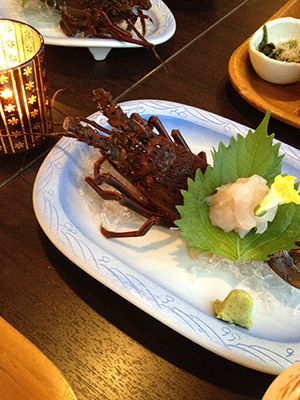 伊勢海老のお作り