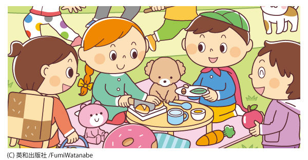 かくし絵パズルイラスト