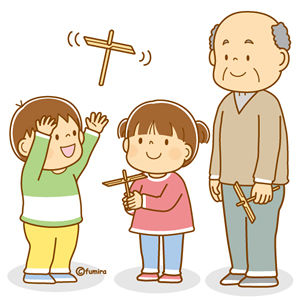 クリップアート 竹とんぼであそぶこどもとお年寄りのイラスト 子供と動物のイラスト屋さん イラストレーターわたなべふみ のブログ クリップアート 竹とんぼであそぶこどもとお年寄りのイラスト 子供と動物のイラスト屋さん イラストレーターわたなべふみ のブログ