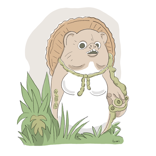 信楽狸(深大寺)500