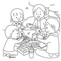 ohanami_kazoku_line_s