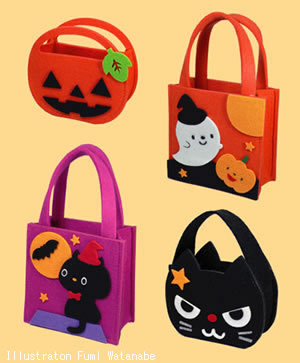 ハロウィンバッグ・辰巳屋製紐