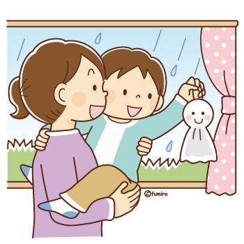 クリップアート てるてる坊主をもつ子どものイラスト 子供と動物のイラスト屋さん イラストレーターわたなべふみ のブログ クリップアート てるてる坊主をもつ子どものイラスト 子供と動物のイラスト屋さん イラストレーターわたなべふみ のブログ