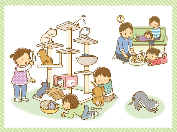 ネコの日イラスト