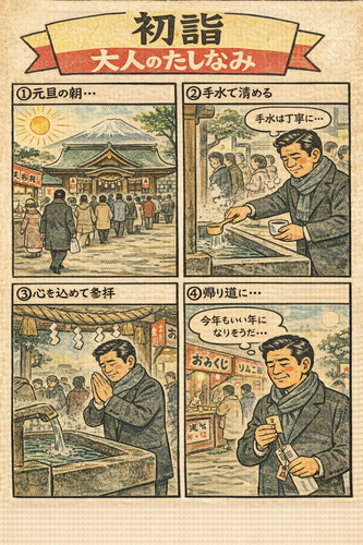 ★大人のたしなみ★  初詣 編