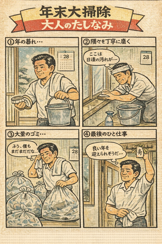 ★大人のたしなみ★  年末大掃除 編