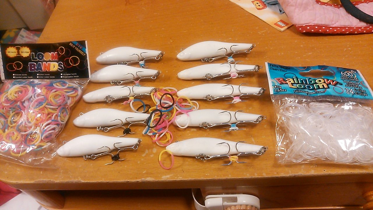 ルアーのフックの絡み防止にレインボールームが最適 クラウドルアーズブログ