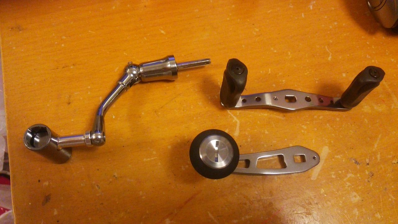 世界を買う リールのカスタムハンドルで見えた世界 クラウドルアーズブログ