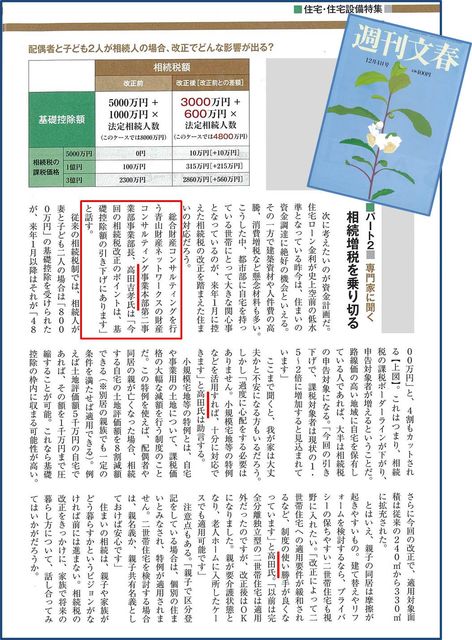 週刊文春20141204号合体