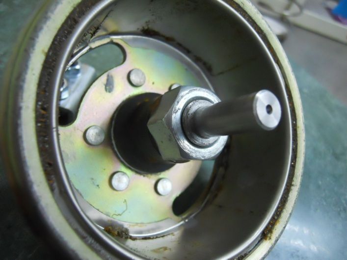 自作 フライホイールバランサー Daxトライク じじい