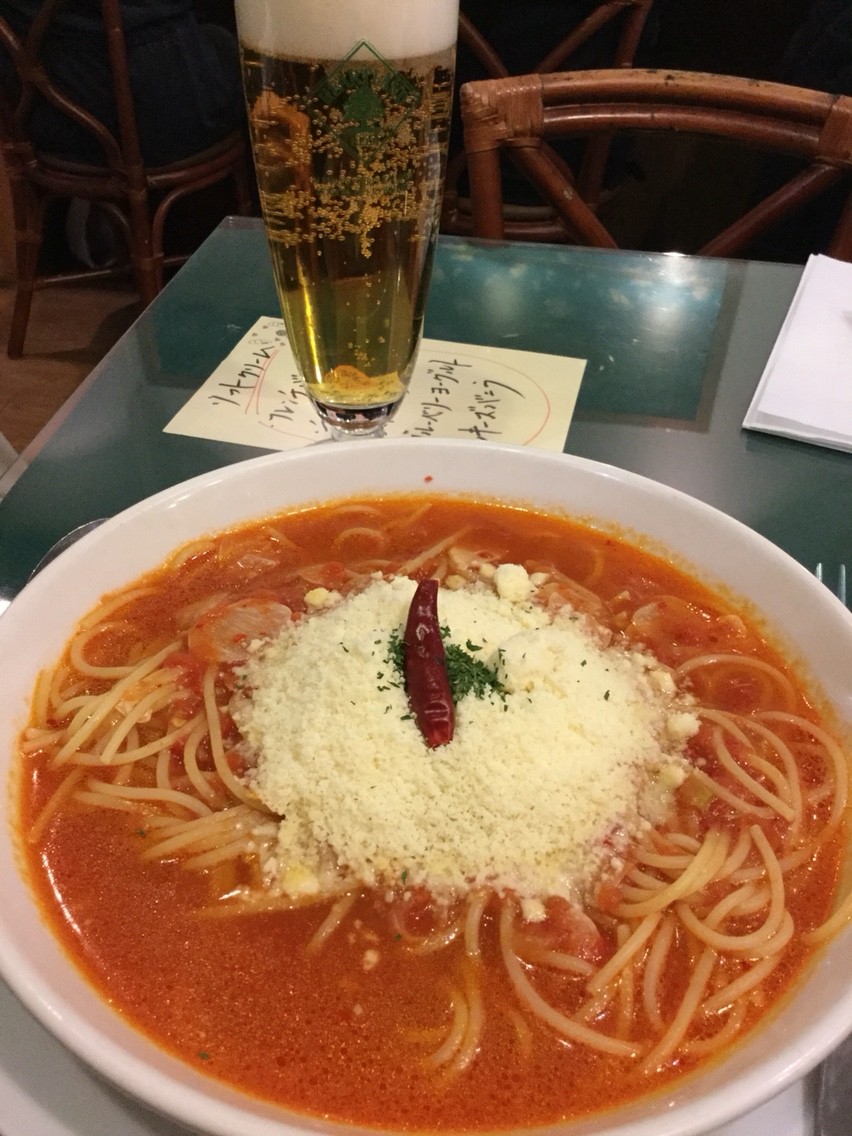 今夜は群馬県高崎市泊 その2 高崎名物のパスタ はらっぱ Funky Intelligenceのブログ