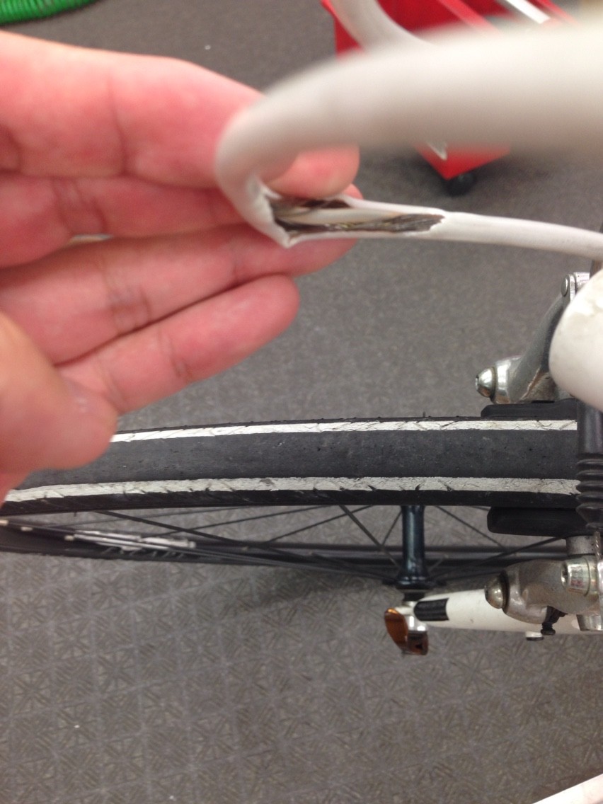 El Cable De La Cruz Esta Roto クロスバイクのケーブルが壊れた Funky Intelligenceのブログ