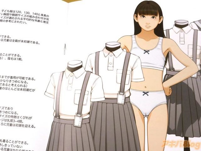 少女の身体を分析した本が発売 8歳 10歳 12歳 18歳の少女の全裸や Aaカップ Bカップ Cカップの12歳の女の子など掲載 えっちぃ速報