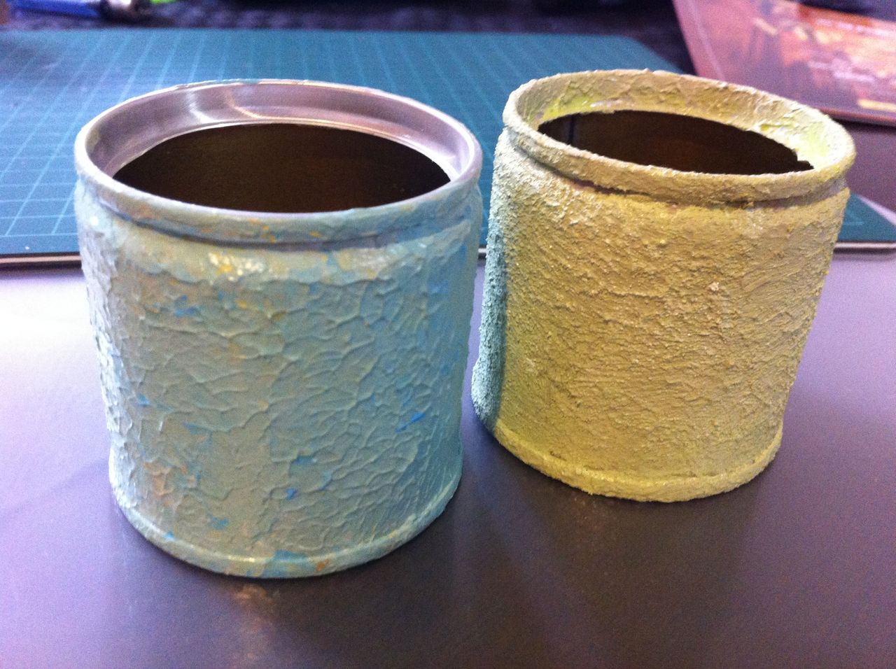 ザラザラリメイク缶の作り方 : a tiny little veranda garden ｡.:*・ﾟ