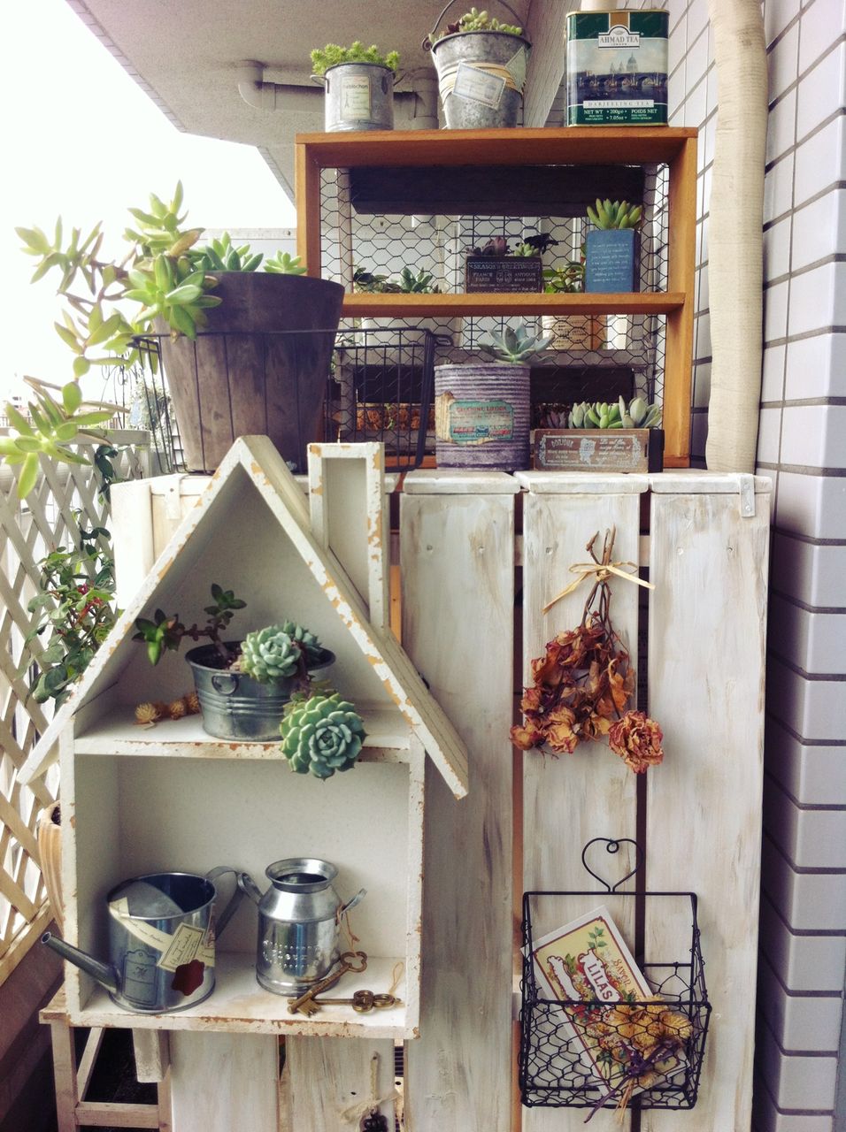 2015/03/03 : a tiny little veranda garden ｡.:*･ﾟ☆ ベランダガーデニングの始め方