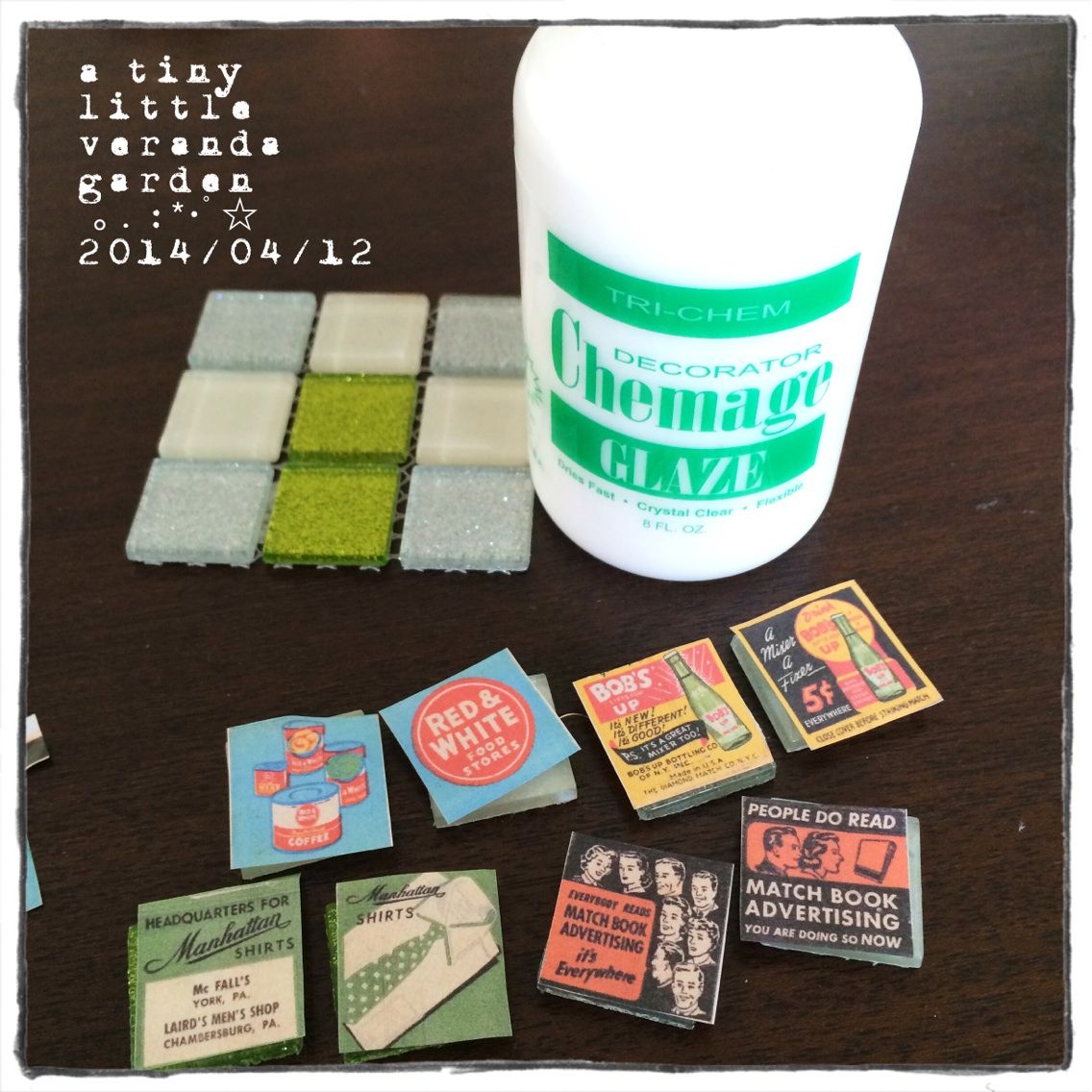 ガーデン タイルピックの作り方 A Tiny Little Veranda Garden ﾟ ベランダガーデニングの始め方