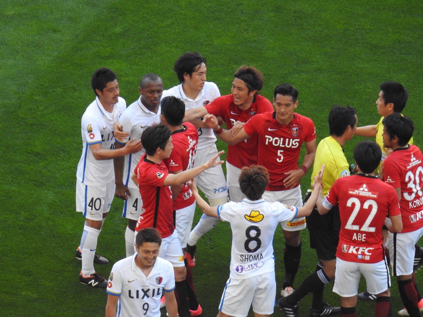 暴言騒動の浦和レッズ森脇選手 逆にショックを受けました ガハろぐnewsヽ W ｽﾞｺｰ