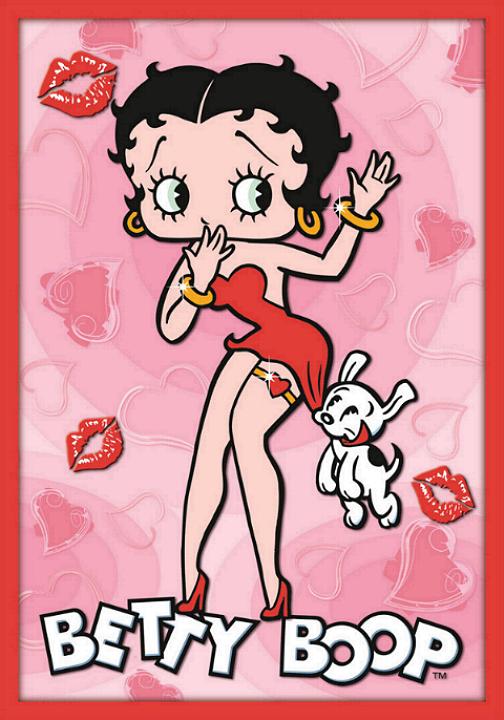 Betty Boop throw-L