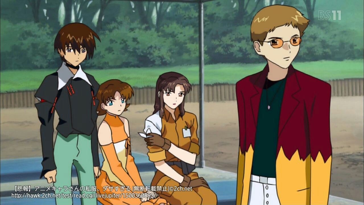 悲報 アニメキャラさんの私服 ダサすぎる ガハろぐnewsヽ W ｽﾞｺｰ