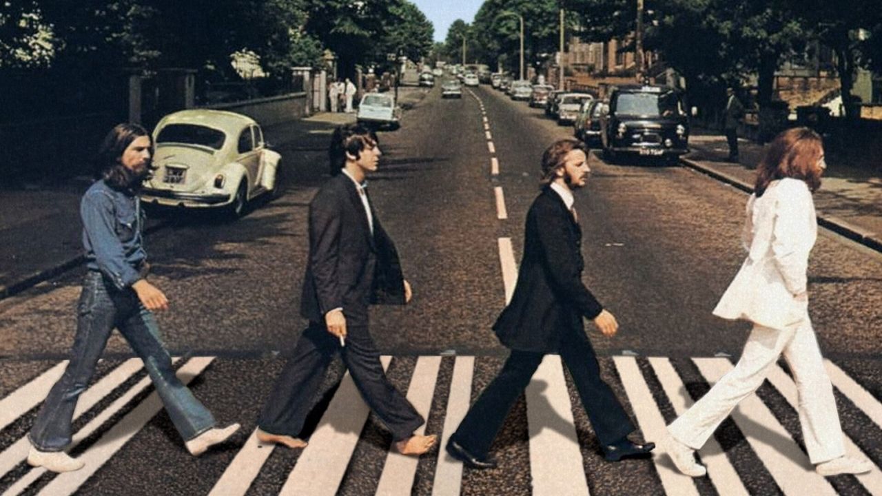 ビートルズ Abbey Road とoasis Berwick Street アルバムジャケットを歩くロンドン Have Fun 楽しめば価値